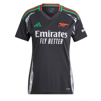 Fotbalové Dres Arsenal Gabriel Martinelli #11 Dámské Venkovní 2024-25 Krátký Rukáv Fotbalové Dres Arsenal Gabriel Martinelli #11 Dámské Venkovní 2024-25 Krátký Rukáv